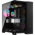 Corsair iCUE LINK 6500X RGB Midi Tower Black, ATX, 8 horizontal, 3 vertical, Tempered Glass, 17.20 kg, BLACK
